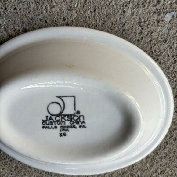 Jackson China Small Oval 5 1/4” x 4” Bowl - Picture 7 of 7